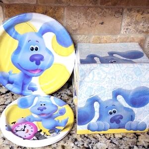 Blues Clues Disposable Tableware Party Supplies Bundle